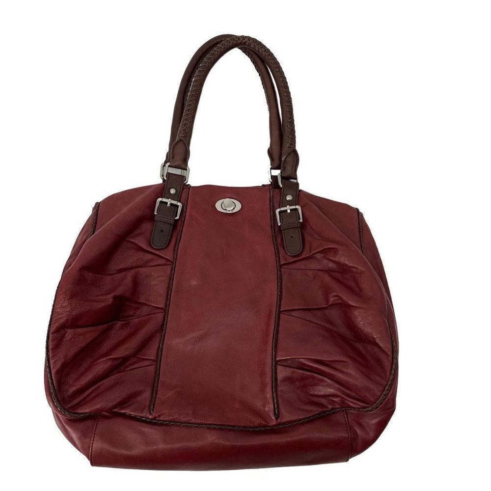 Sondra Roberts Burgundy Large Handbag‎